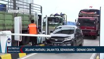 Jelang Nataru, Jalan Tol Semarang - Demak Gratis