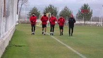 SPOR Sivasspor, Galatasaray maçının hazırlıklarına ara vermeden başladı