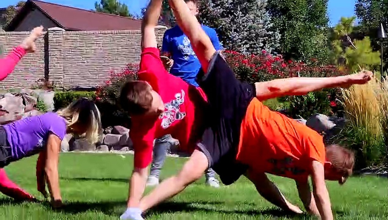 GIRLS vs BOYS Flexibility Challenge ft Ninja Kidz_1080pFHR