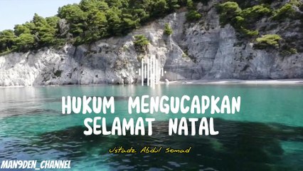 HUKUM MENGUCAPKAN SELAMAT NATAL - UAS