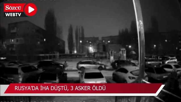 Rusya'da İHA düştü: 3 asker öldü