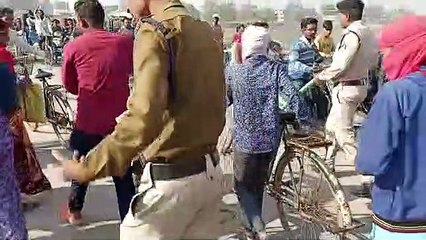 The fetus was killed in the womb itself, the police is searching for innocent people