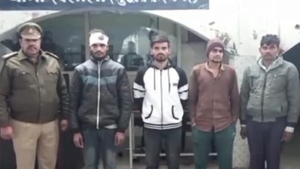 मुजफ्फरनगर: अलग-अलग मामलों में 5 आरोपियों चढ़ें पुलिस के हत्थे