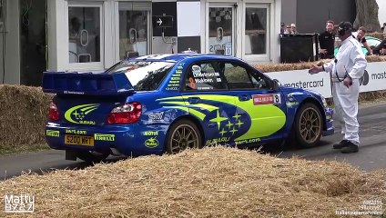 Subaru Impreza S9 WRC -03 ex Tommi Mäkinen PURE SOUND at Goodwood Festival of Speed-