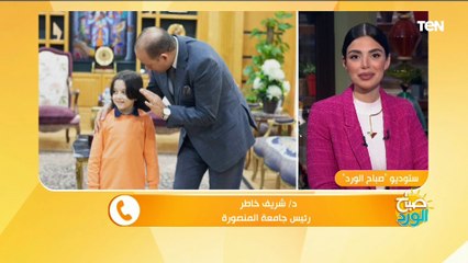 رئيس جامعة المنصورة: منح عضوية مجانية مدى الحياة للطفل المعجزة بالقرية الأولمبية