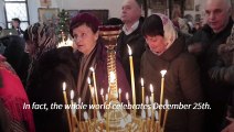 Defying Russia, some Ukrainians embrace Christmas in December