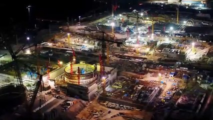 Akkuyu NGS'nin birinci ünitesinde açık reaktöre su verme işlemi başladı