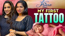 Tattooing My Daughter's Name ❤️ | My First Tattoo  | Diya Menon