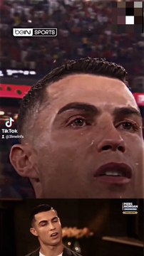 لحظة مؤثرة.. كريستيانو رونالدو لحظة سماع النشيد الوطني البرتغالي كريستيانو