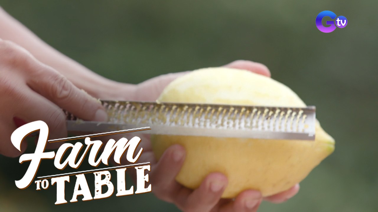 How to zest a lemon properly for Lemon Crinkles? | Farm To Table