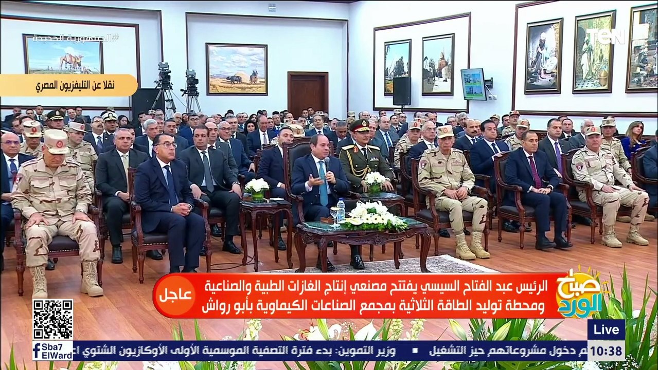 السيسي: لو الغاز اللي داخل في صناعة الأسمدة تسعر بالأسعار العالمية الثمن هيبقى غير كده خالص
