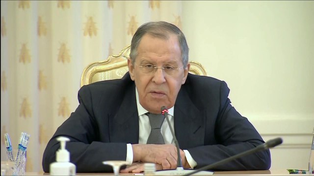 كلمة لوزير الخارجية الروسي سيرغي لافروف