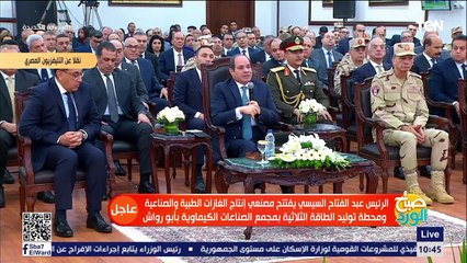 السيسي لـ المصريين": أنا ما خبتش عليكم حاجة
