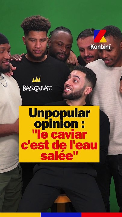 Unpopular opinion : "le caviar c'est de l'eau salée"