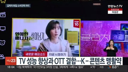 가격 따라 화질·음향 차이…소비전력도 1.3배차