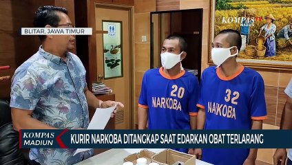 Kurir Narkoba Ditangkap Saat Edarkan Obat Terlarang
