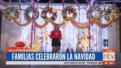 Reencuentro, cena y regalos, así recibieron las familias la Navidad