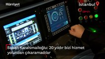 Bakan Karaismailoğlu, Küçükçekmece-İstanbul Havalimanı Metro Hattı Depo Sahasının hizmete alınma törenine katıldı