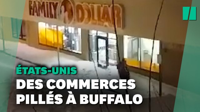 Aux États-Unis, les commerces de Buffalo pillés en pleine tempête de neige