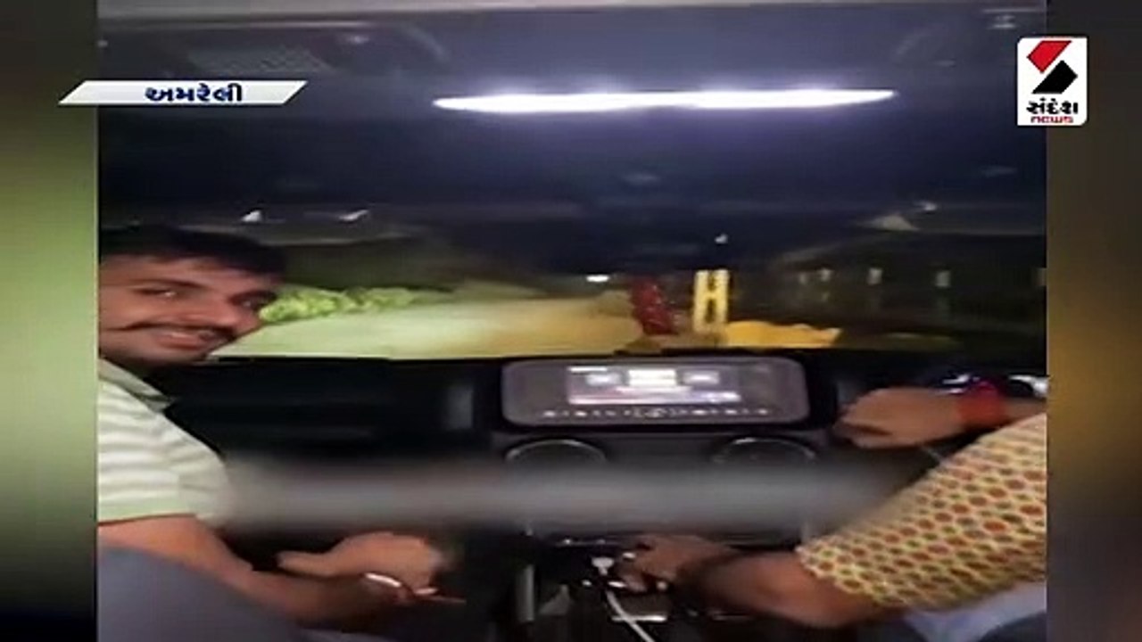 અમરેલીમાં સિંહની પજવણીનો વધુ વીડિયો વાયરલ