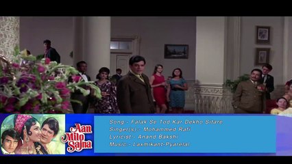 Falak Se Tod Kar / Mohammed Rafi / Aan Milo Sajna 1970