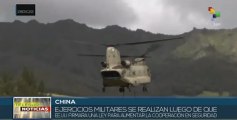 Ejército chino realizó maniobras cerca de Taiwán