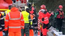 Bus precipita in un fiume: 6 morti. Il video del disastro in Spagna