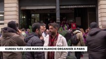 Kurdes tués : une marche blanche organisée à Paris, lundi 26 décembre