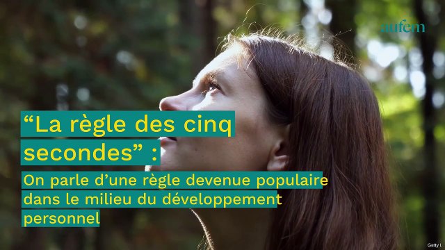 La règle des 5 secondes : pour prendre la bonne décision et lutter contre la procrastination