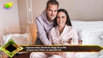 Capucine Anav dévoile le visage de sa fille  et pose avec Victor, un adorable trio