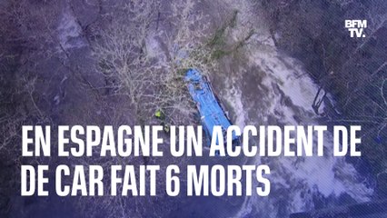 Espagne: un accident de car en Galice fait six morts le soir du réveillon de Noël