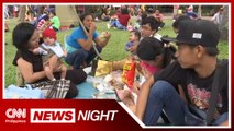 Ilang parke sa Metro Manila, dinagsa ngayong Pasko | News Night