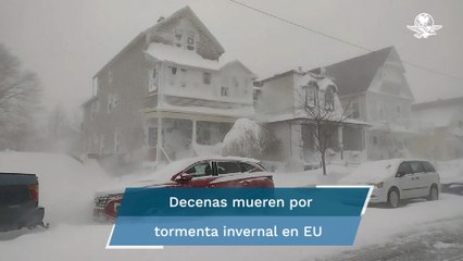 Tormenta en Navidad deja decenas de muertos