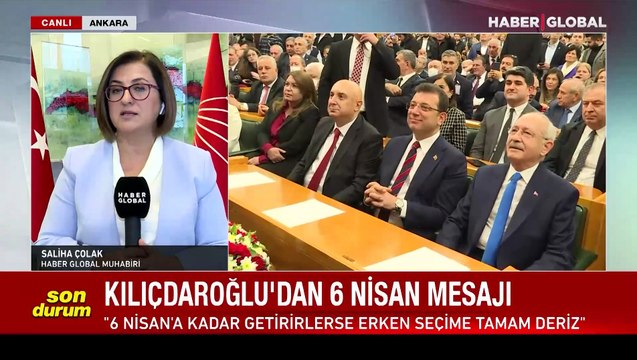 Kılıçdaroğlu'ndan seçim için 6 Nisan vurgusu
