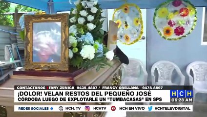 ¡Tremendo! Mortero "Tumbacasas" mató a niño hondureño y hoy su familia llora su partida