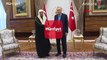 Cumhurbaşkanı Erdoğan, Suudi Arabistan Şûra Meclisi Başkanı Muhammed Al Şeyh ile görüştü