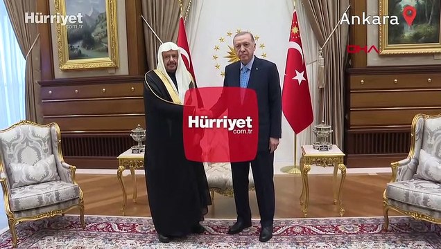Cumhurbaşkanı Erdoğan, Suudi Arabistan Şûra Meclisi Başkanı Muhammed Al Şeyh ile görüştü