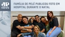 Filha de Pelé agradece apoio recebido: ‘Mais uma noite juntinhos com ele’