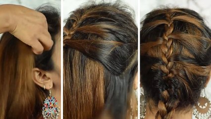French Braid Hairstyle Tutorial। फ्रेंच चोटी बनाने का आसान तरीका | Simple  hairstyle for Long Hair| - video Dailymotion