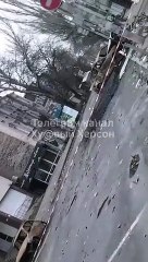 Imagens mostram as consequências do ataque da véspera de Natal a Kherson