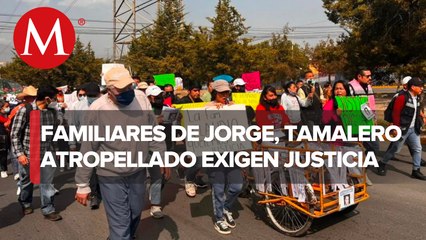 Familia del vendedor de tamales atropellado, espera que se aplique la ley correctamente