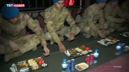 Mehmetçik yılbaşında da görevinin başında