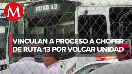 Vinculan a chofer de la ruta 13; se le señala por lesiones culposas