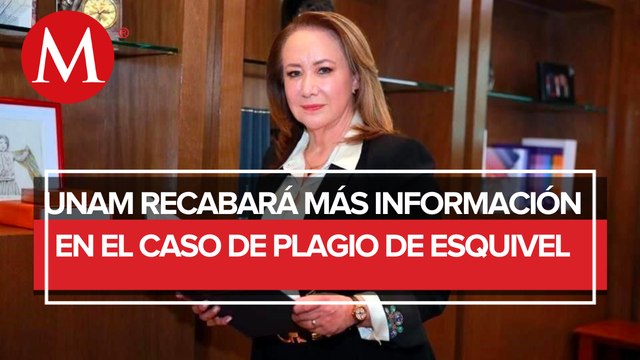 UNAM ve plagio en tesis de Esquivel y ex alumno, pero dice que es necesario recabar más información