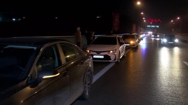 İSTANBUL-YENİ YILA '15 TEMMUZ ŞEHİTLER KÖPRÜSÜ'NDE GİRDİLER