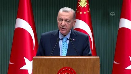 ANKARA -Cumhurbaşkanı Erdoğan: "Suriye'de 30 kilometre derinliğindeki güvenlik hattımızdaki boşlukları kapatacak, yeni adımlar atacağız"
