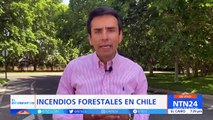 Declaran alerta roja en algunas zonas de Chile por incendios forestales