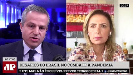 Dra. Ludhmila Abrahão Hajjar fala à Jovem Pan sobre cloroquina e coronavírus