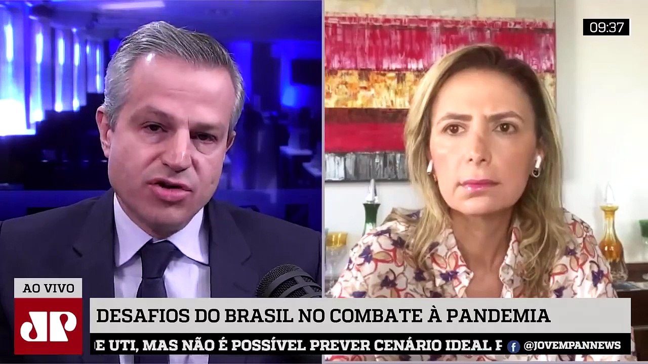 Dra. Ludhmila Abrahão Hajjar fala à Jovem Pan sobre cloroquina e coronavírus