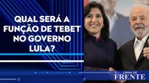 Após apoiar Lula nas eleições, futuro de Simone Tebet continua incerto